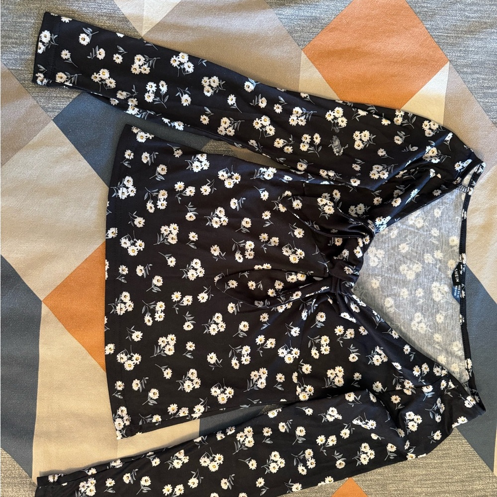 Floral Long Sleeve Top